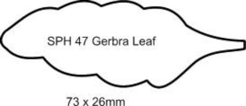 Gerbera Leaf Cutter - Click Image to Close